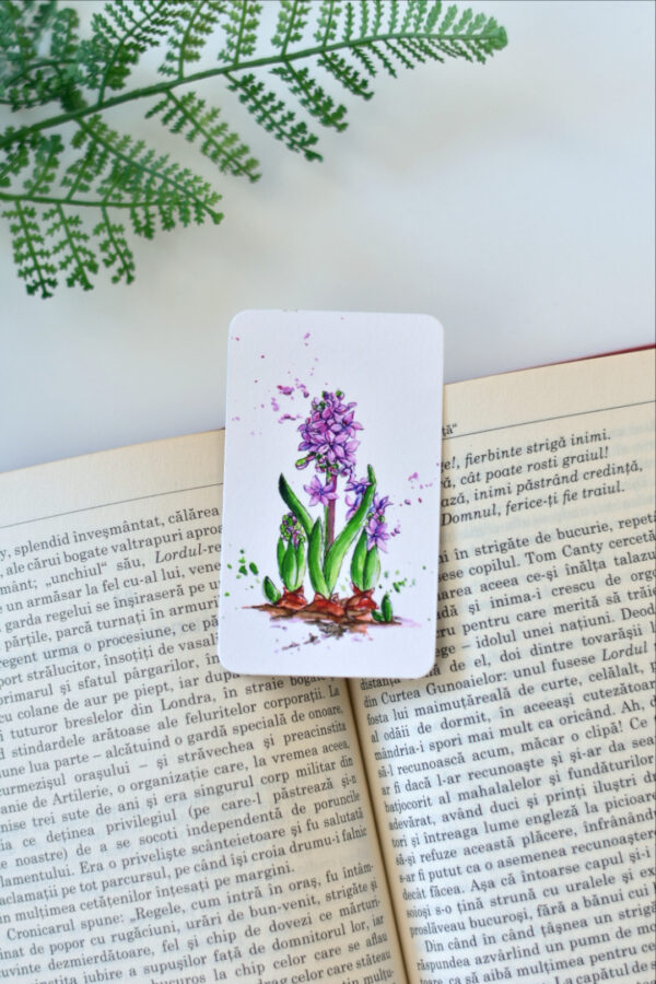Mini Semn de carte - Zambilă