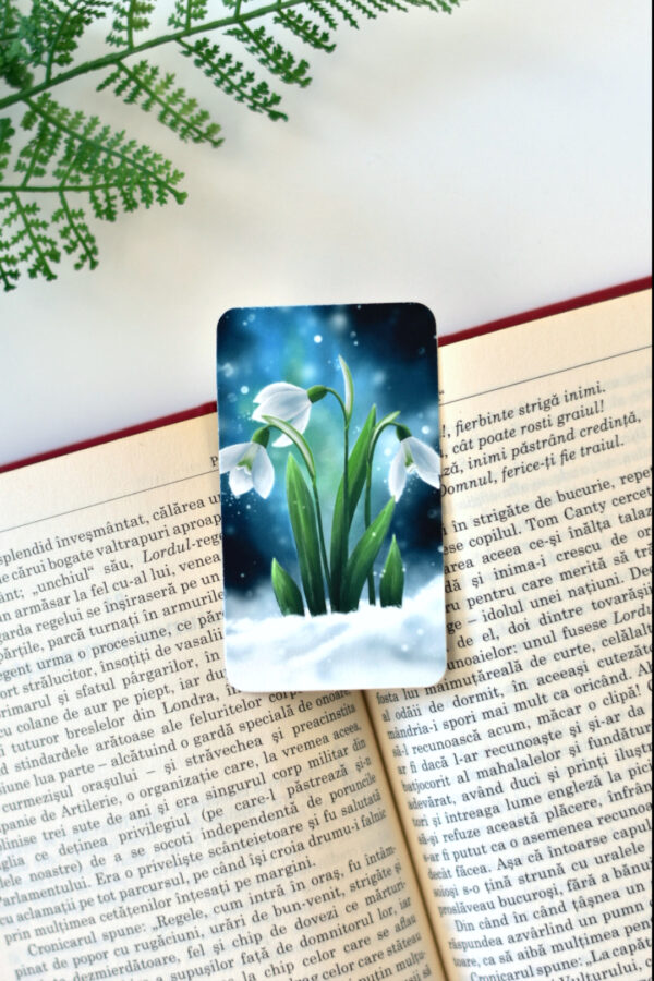 Mini Semn de carte - Ghiocei