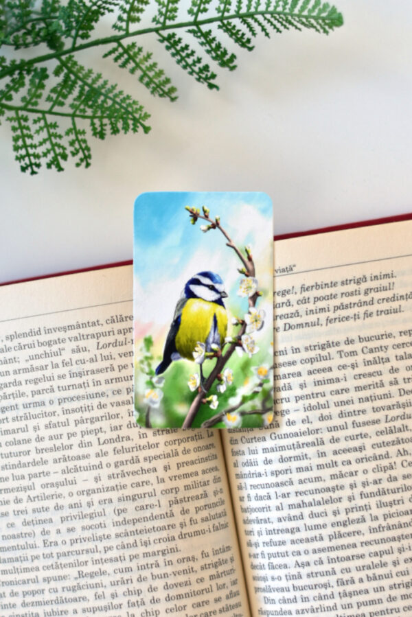 Mini Semn de carte - Pițigoi